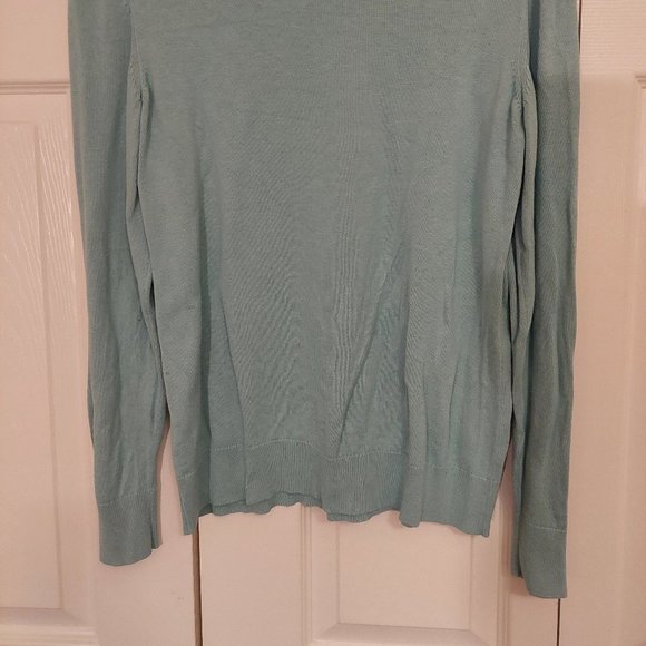 Banana Republic Mint Green Sweater Size Large - Picture 4 of 5